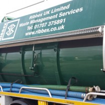 Liquid Waste: Ribbex has acquired its first vacuum tanker